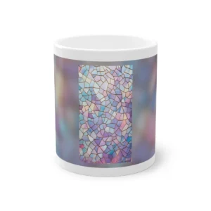 Pastel Mosaic Glass Mug