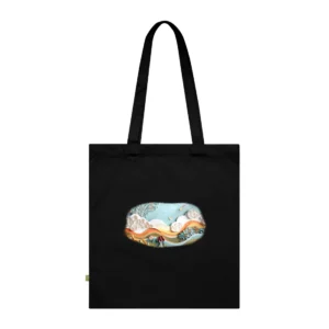 Rolled Paper Hills Landscape Tote Bag