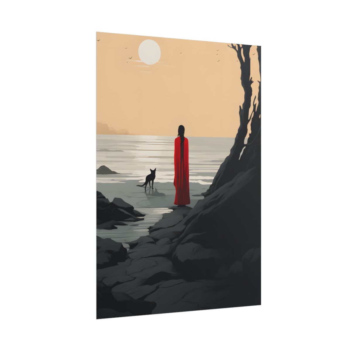 Peaceful Hands: Simple Sign Artwork - Poster