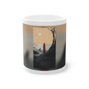 Woman in Red Cloak Mug