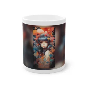 Girl with Blue Hair Mug