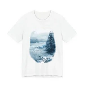 Winter Lake with Bare Trees T-Shirt