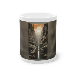 Mechanical City Canal Mug