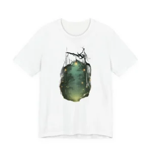 Enchanted Forest with Lanterns T-Shirt