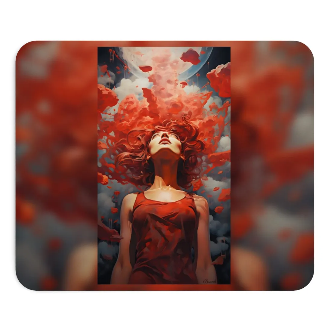 Person in Nature: Outdoors Inspiration - Mouse Pad