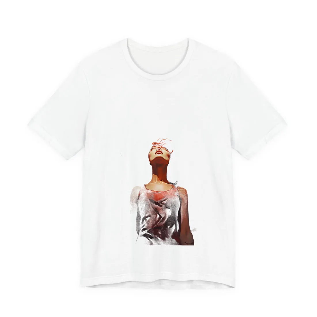 Person in Nature: Outdoors Inspiration T-Shirt - T-Shirt (White)