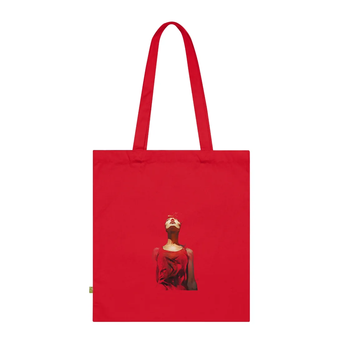 Person in Nature: Outdoors Inspiration Tote Bag - Tote Bag (Classic Red)