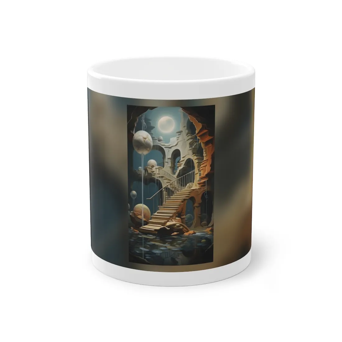 Person in Urban Oasis: Outdoors - Mug