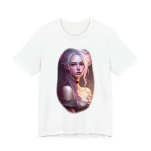 Woman with Lavender Hair T-Shirt