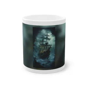 Ghost Ship in Fog Mug