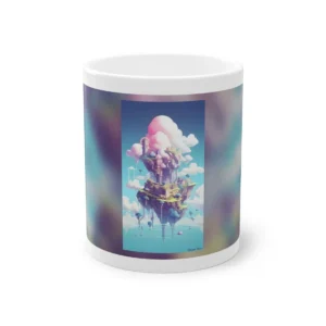 Floating Island with Clouds Mug