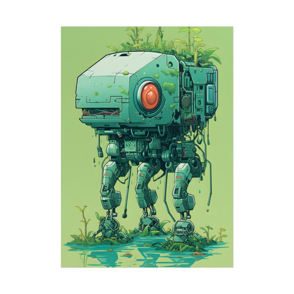 Pixel Perfect Cyber Pets: Colorful Digital Art - Poster