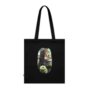 Creature Beside Monitor Tower Tote Bag