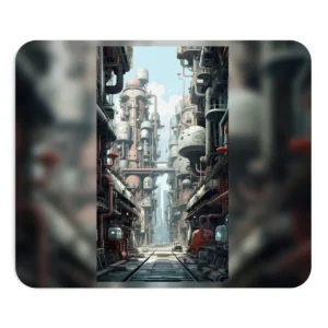 Pipe-Lined Industrial Avenue Mouse Pad