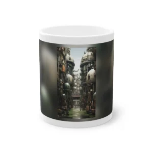 Domed Industrial Street Mug