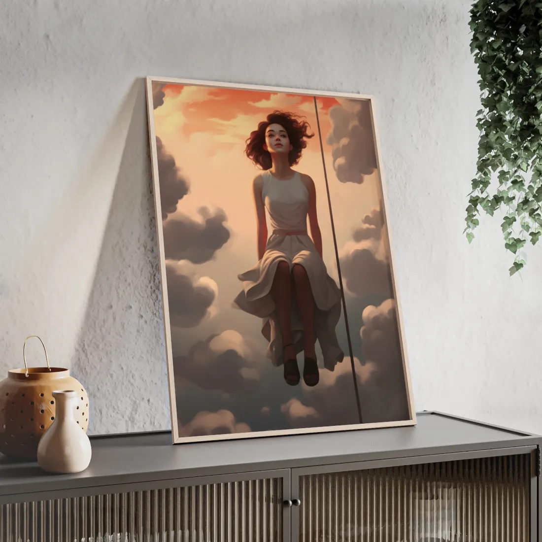 Productive Pen: Creative Writing in Progress - Framed Poster