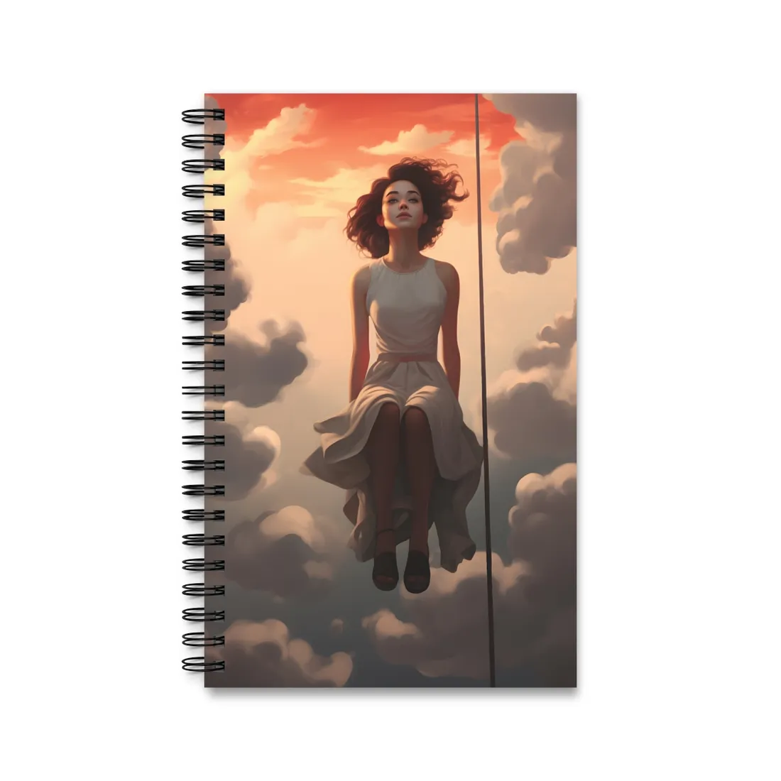 Productive Pen: Creative Writing in Progress - Spiral Notebook