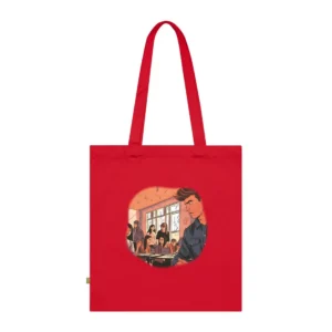 Young Man Among Students Tote Bag