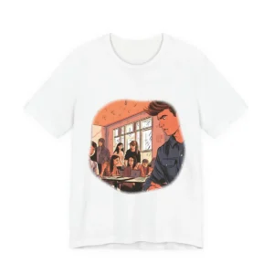 Young Man Among Students T-Shirt