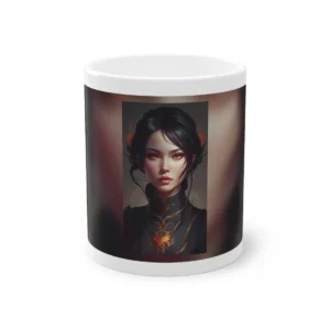 Ember-Eyed Gaze Mug