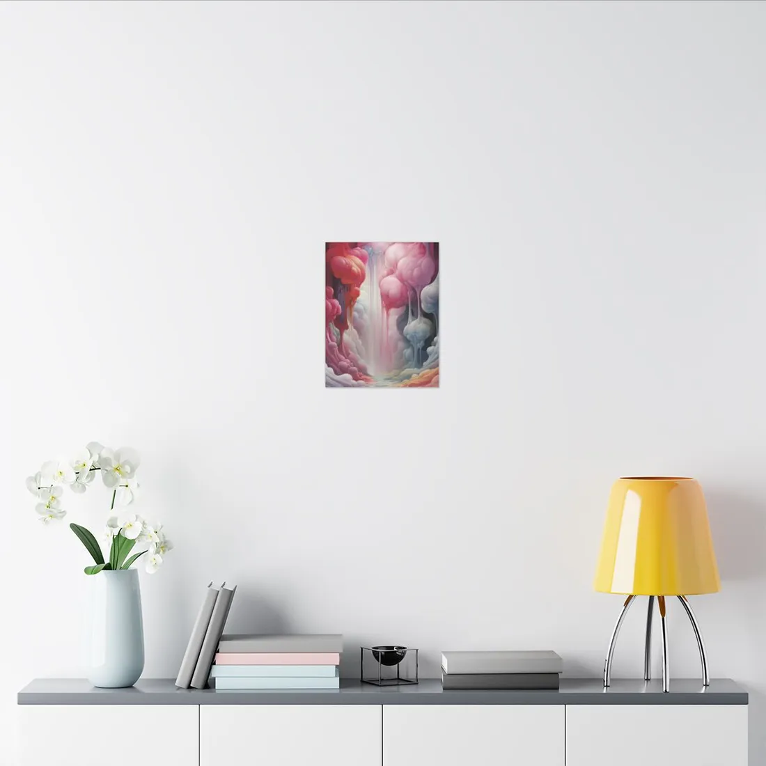 Reality Tears: Geometric Portals in Fabric Art - Canvas