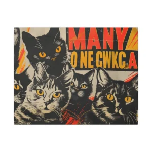 Group of Cats Canvas Print