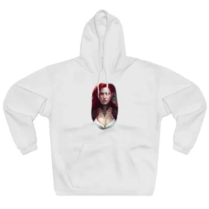 Fantasy Woman with Red Hair Hoodie