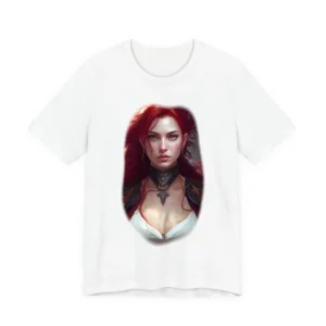 Fantasy Woman with Red Hair T-Shirt