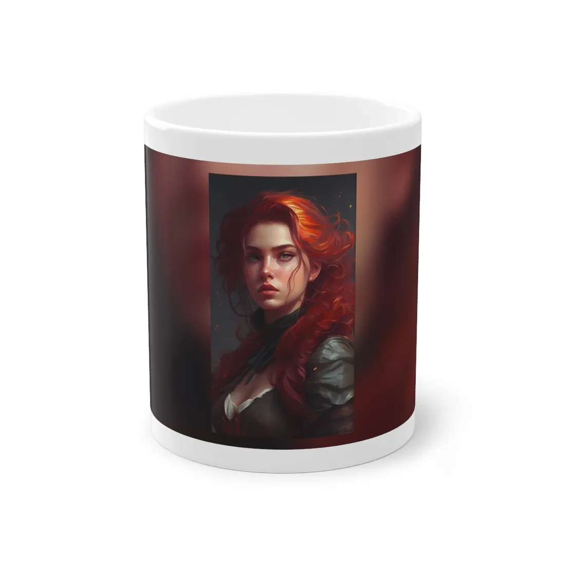 Redhead Formal Portrait: Elegant - Mug