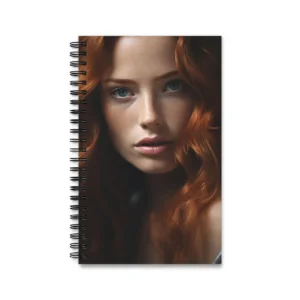 Auburn Portrait Study Spiral Notebook