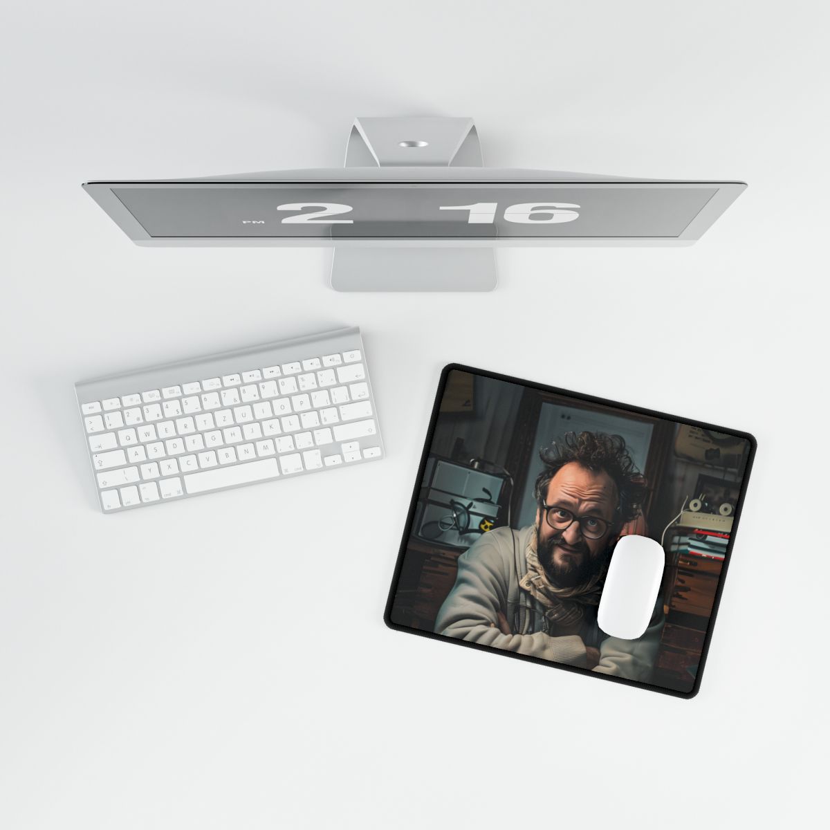 Reflecting On Self: Digital Artwork - Desk Mat