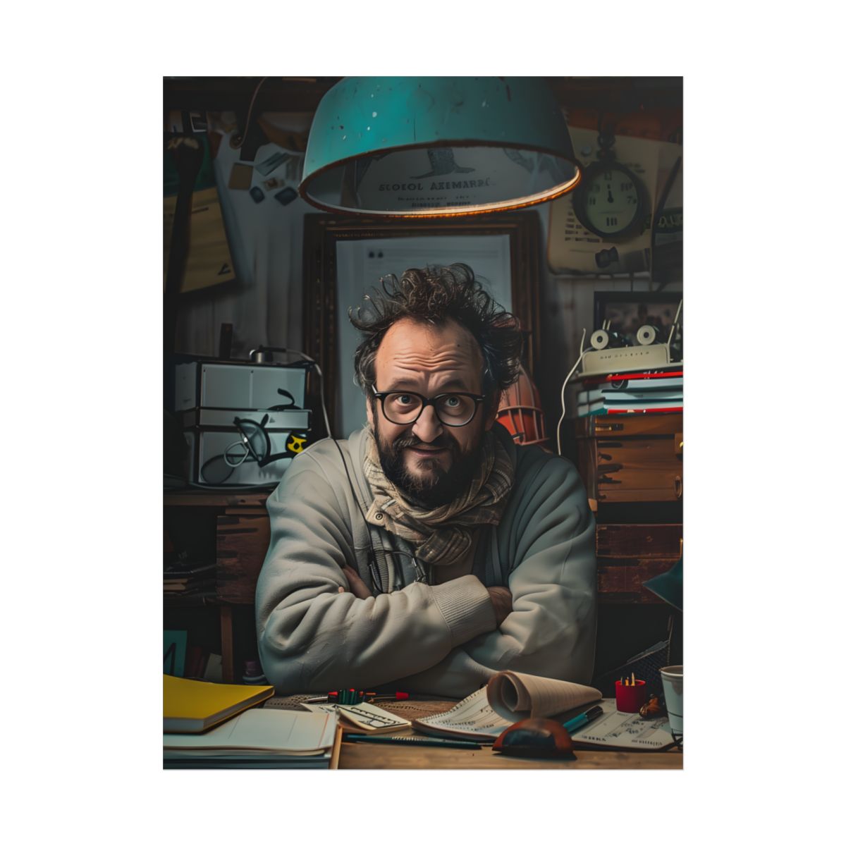 Reflecting On Self: Digital Artwork - Poster