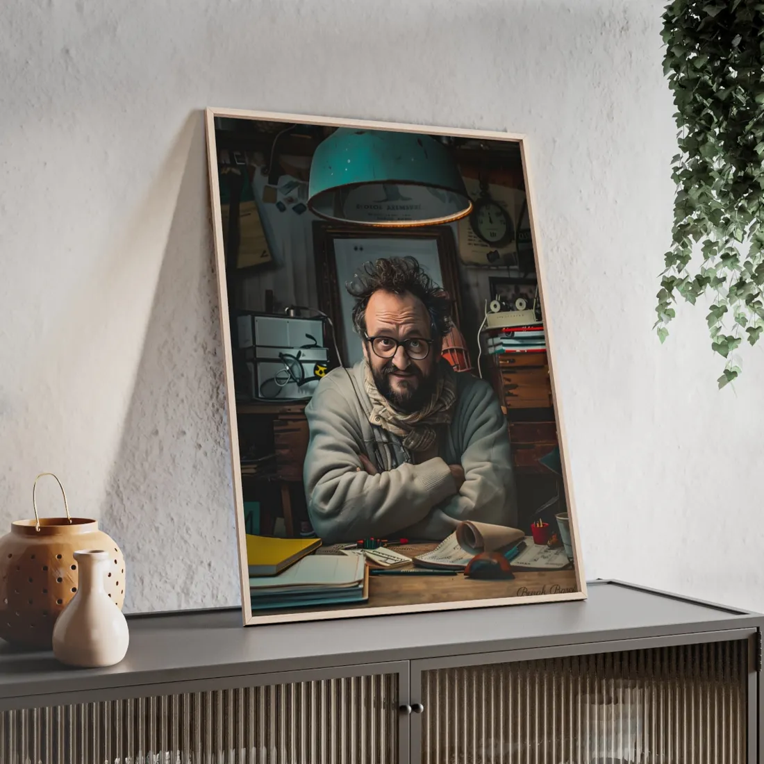 Reflecting On Self - Framed Poster