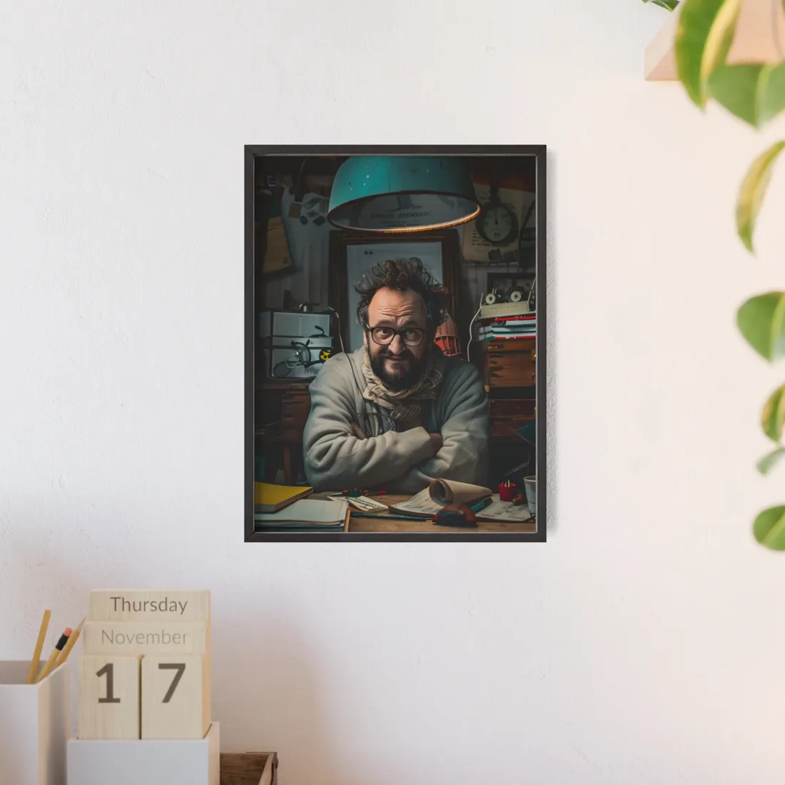 Reflecting On Self - Framed Poster