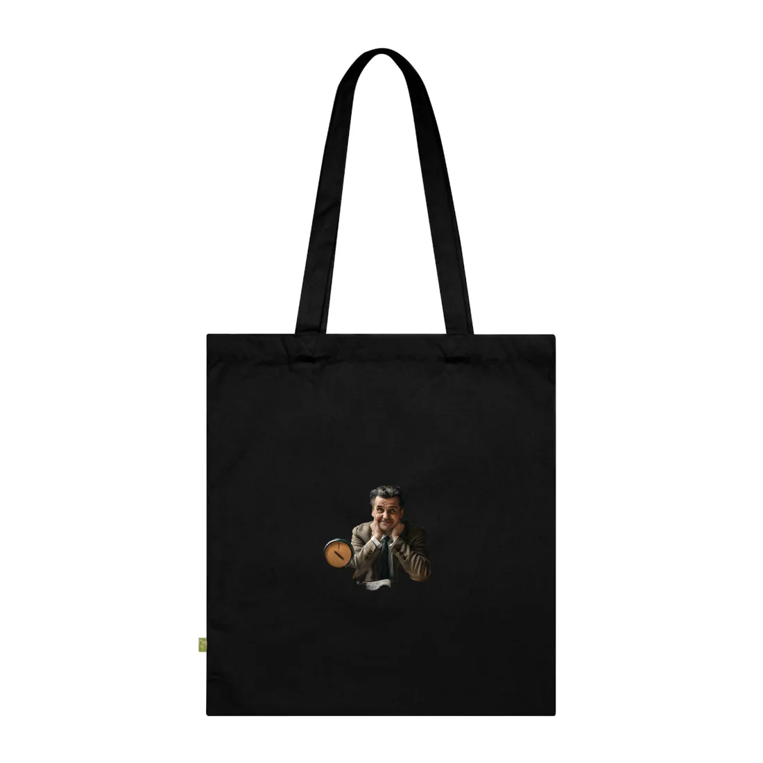 Reflective Moment: Self-Portrait Study - Tote Bag (Black)