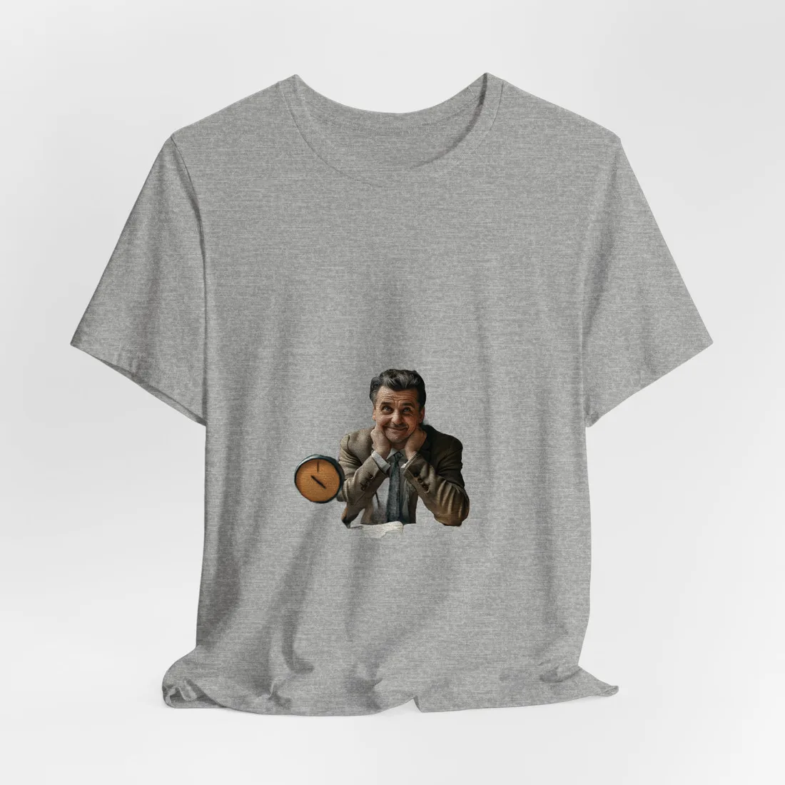 Reflective Moment: Self-Portrait Study - T-Shirt (Athletic Heather)