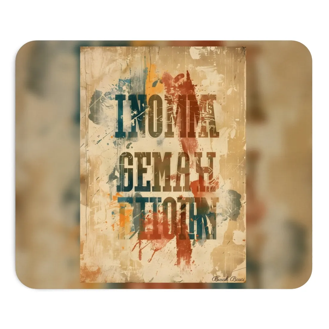 Retro Vintage Poster: Bold '20.24 Batch 1' - Mouse Pad