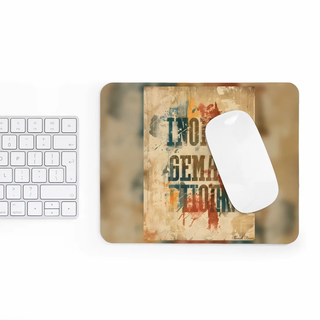 Retro Vintage Poster: Bold '20.24 Batch 1' - Mouse Pad