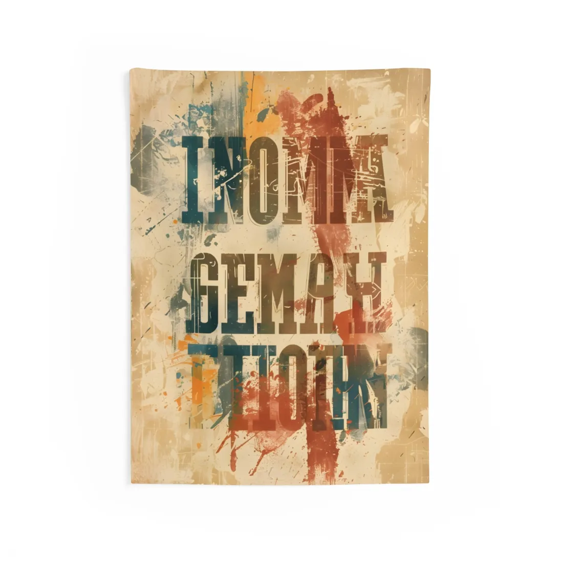 Retro Vintage Poster: Bold '20.24 Batch 1' - Wall Tapestry