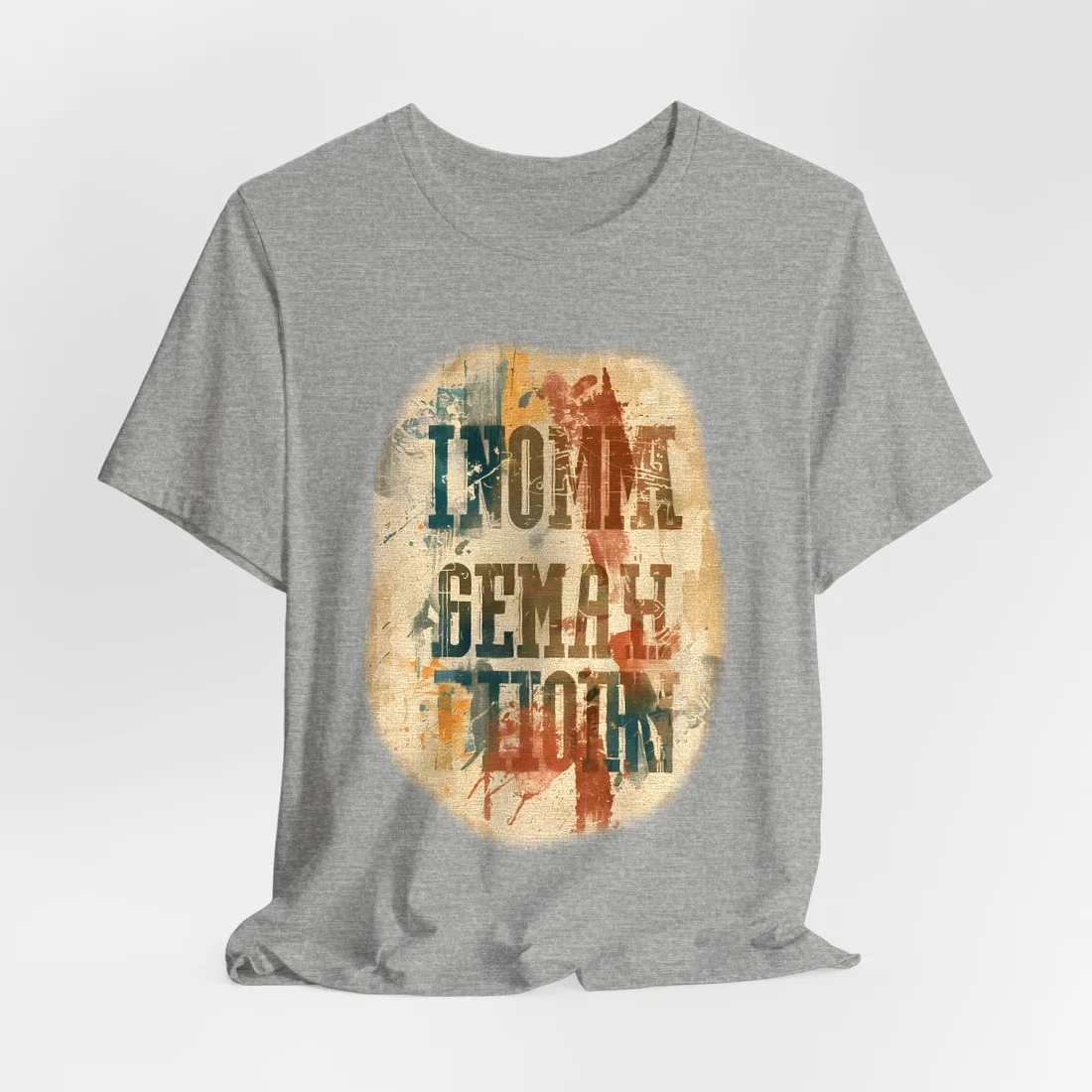 Retro Vintage Poster: Bold '20.24 Batch 1' - T-Shirt (Athletic Heather)
