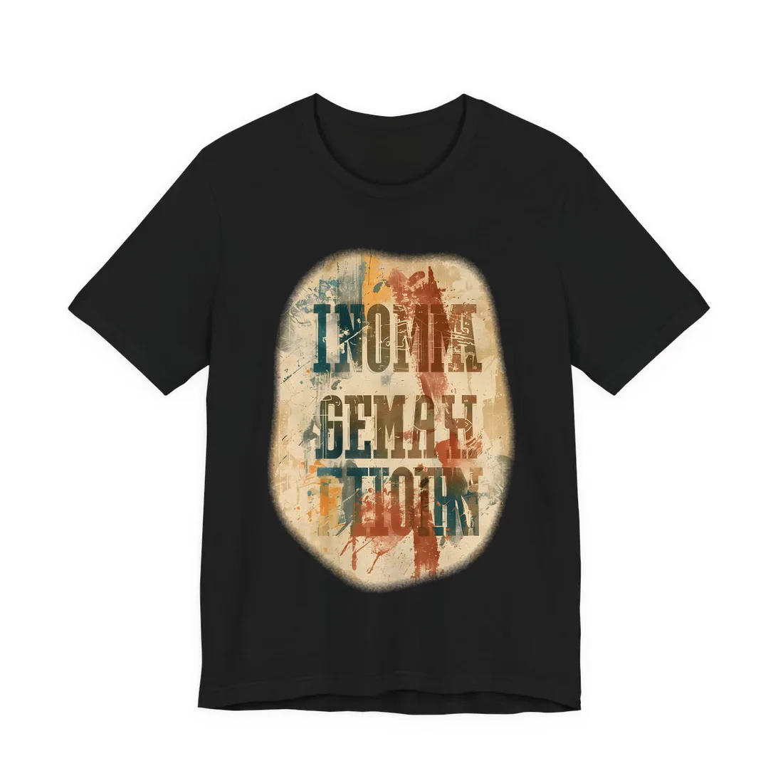 Retro Vintage Poster: Bold '20.24 Batch 1' - T-Shirt (Black)