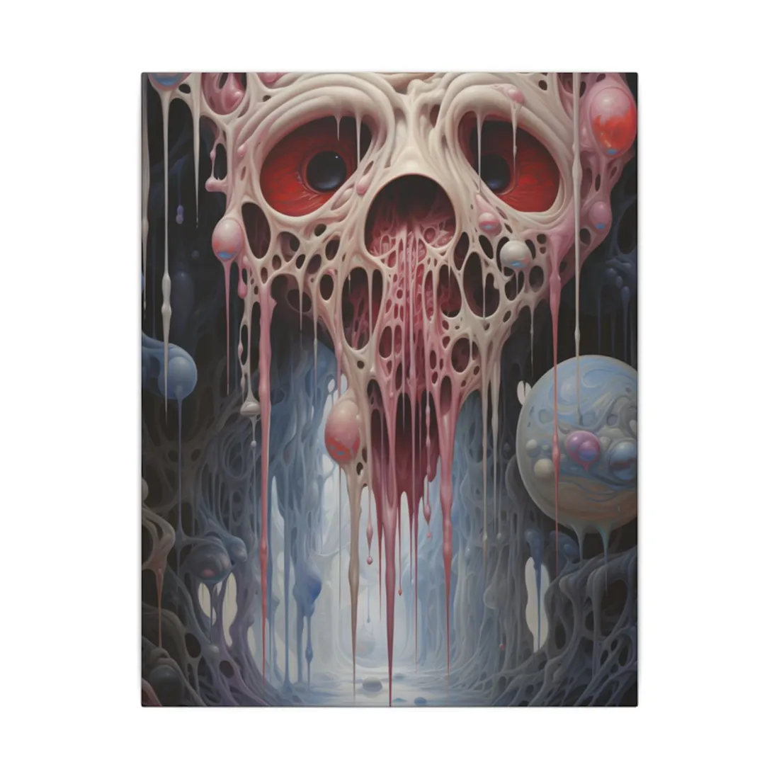 Rifts in Reality: Interdimensional Portals - Digital Fantasy Art - Canvas