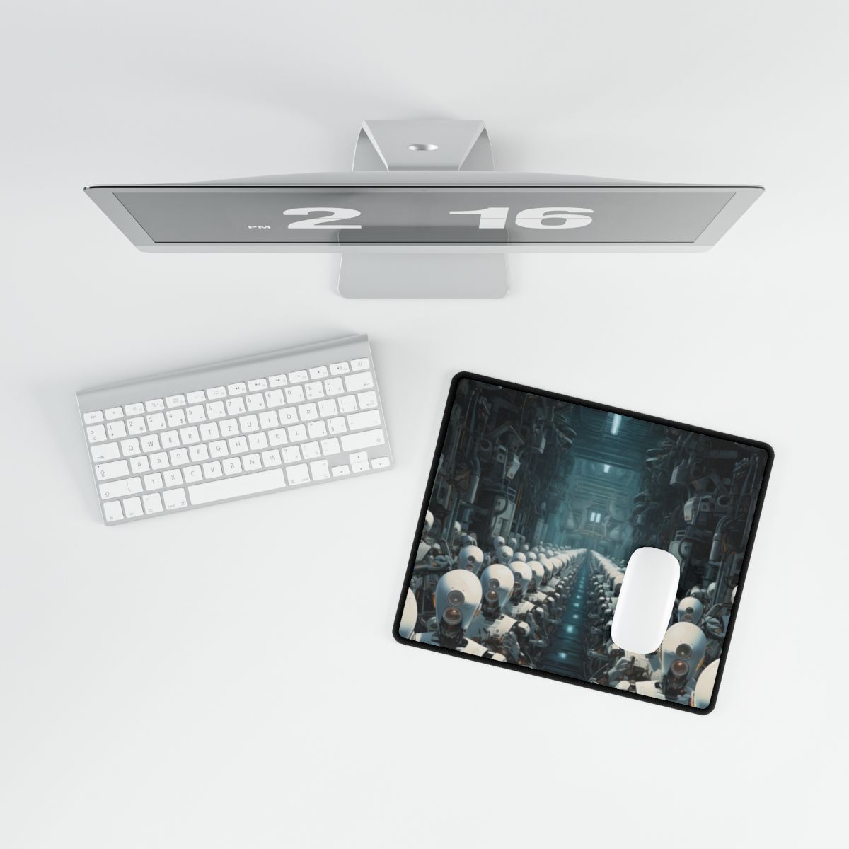 Robot Concert: Mechanical Musician Performance - Desk Mat