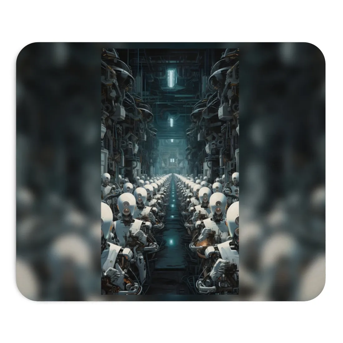 Robot Concert: Mechanical Musician Performance - Mouse Pad