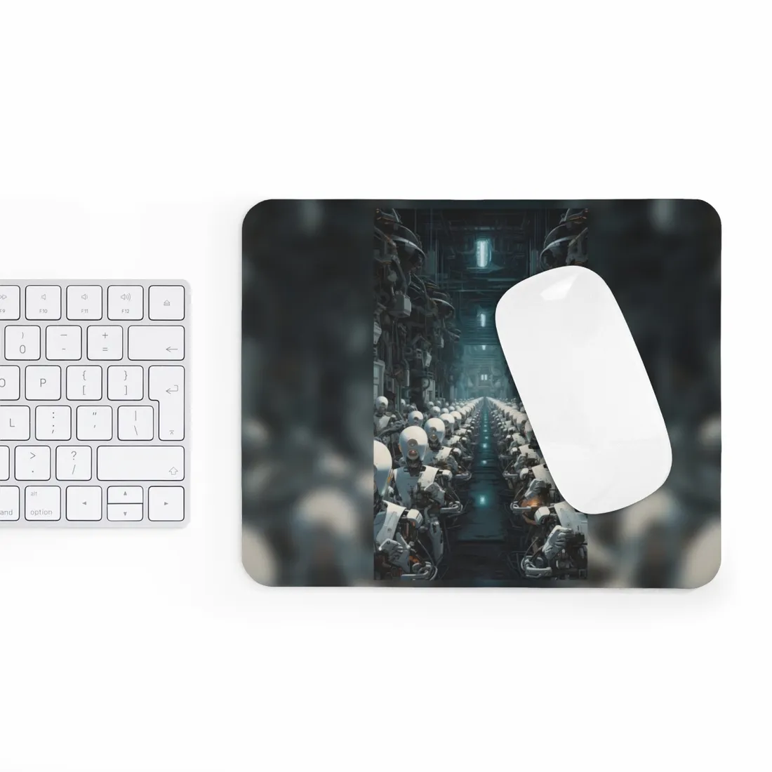 Robot Concert: Mechanical Musician Performance - Mouse Pad