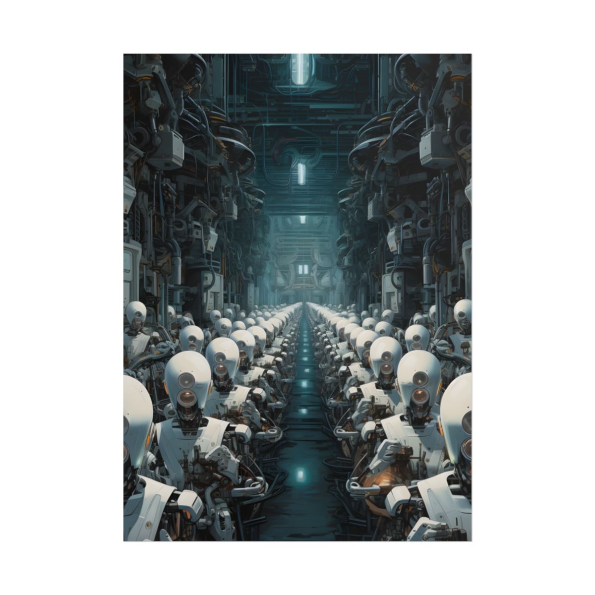 Robot Concert: Mechanical Musician Performance - Poster