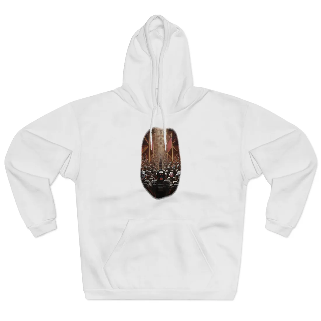 Robot Orchestra: Harmony in Motion - Hoodie (White)