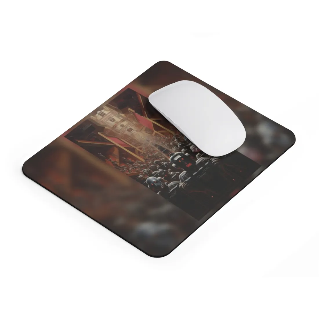 Robot Orchestra: Harmony in Motion - Mouse Pad