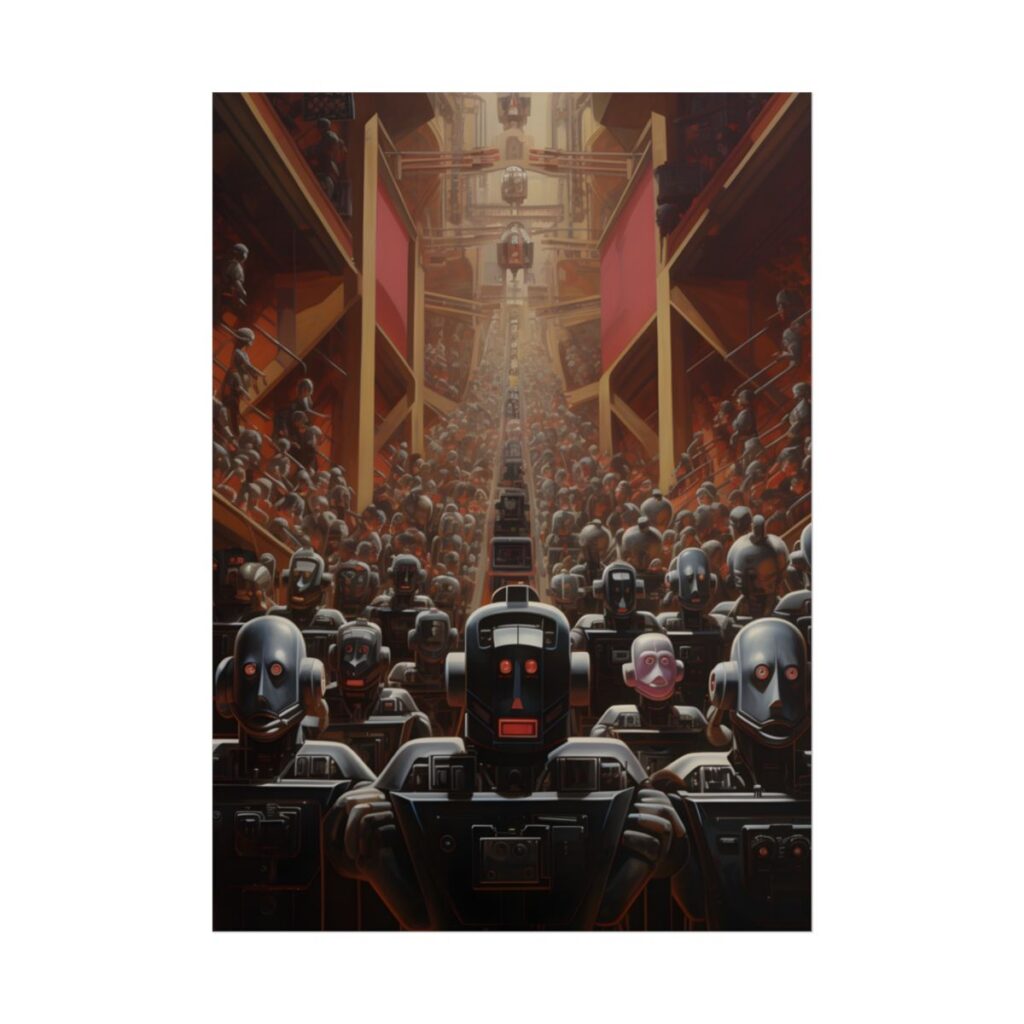 Robot Orchestra: Harmony in Motion - Poster