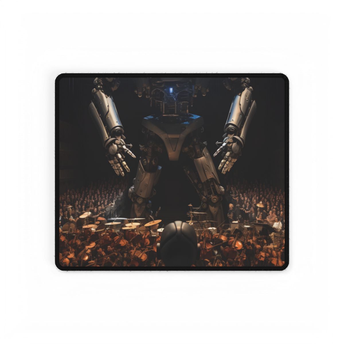 Robot Orchestra in Aditorium: Digital Artwork from Symposium - Desk Mat